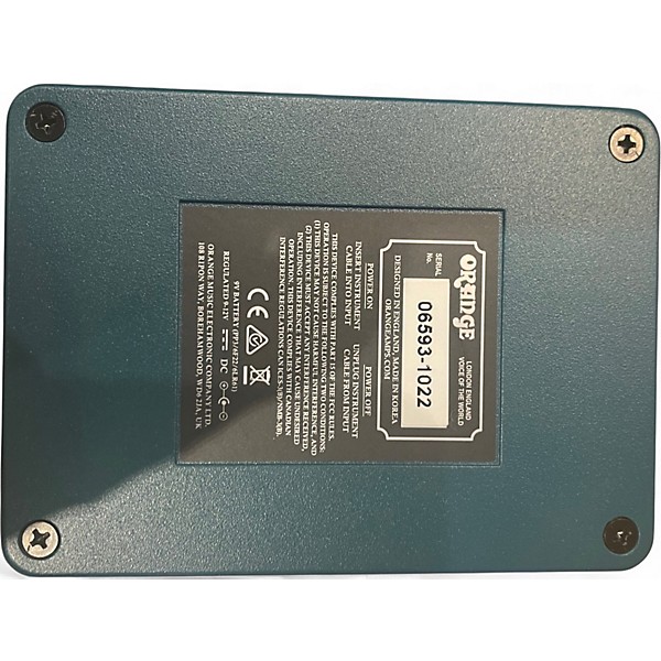 Used Orange Amplifiers FUR COAT Effect Pedal