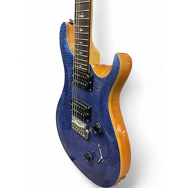 Used PRS SE Custom 24 Whale Blue Solid Body Electric Guitar