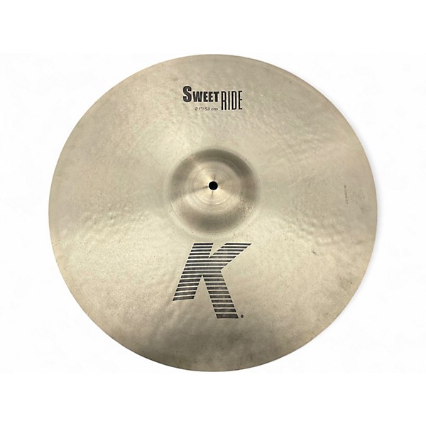 Used Zildjian 21in K Sweet Ride Cymbal