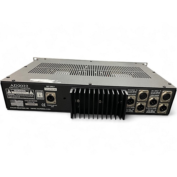 Used Avalon AD2022 Pure Class A Microphone Preamp