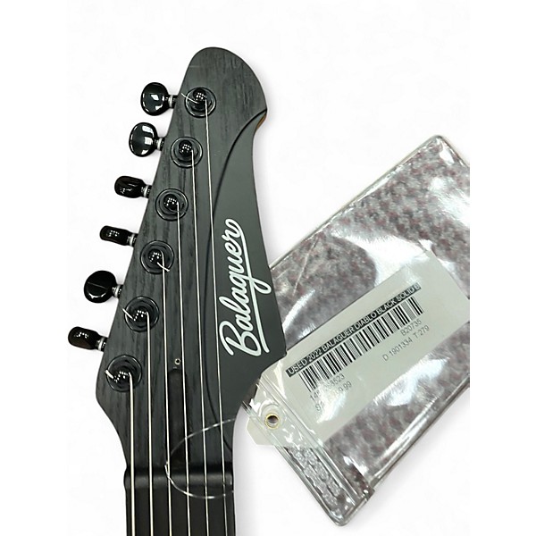 Used 2022 Balaguer DIABLO Black Solid Body Electric Guitar