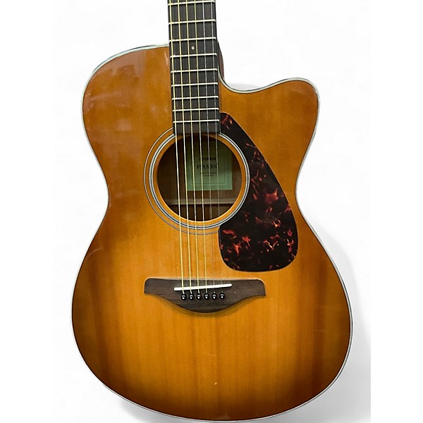 Used Yamaha FSX800C Sandburst Acoustic Electric Guitar