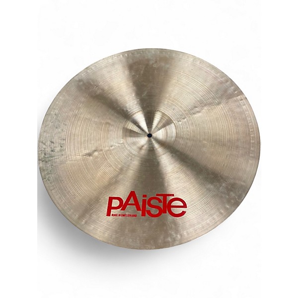Used Paiste 22in 2002 Ride Cymbal