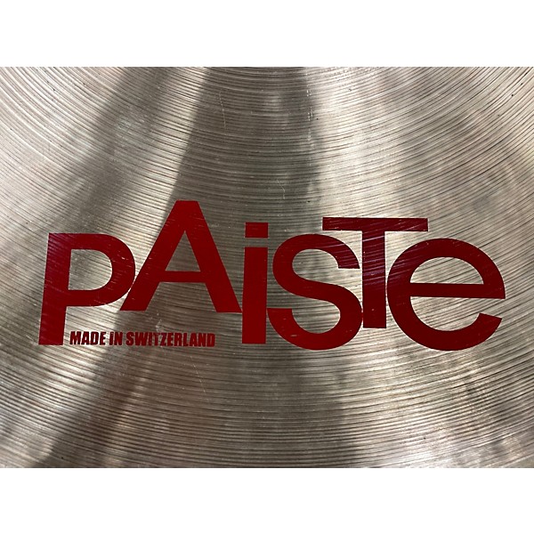 Used Paiste 22in 2002 Ride Cymbal