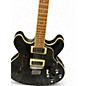 Used Yamaha SA500 Black Hollow Body Electric Guitar