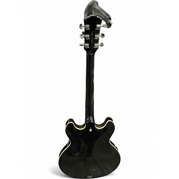 Used Yamaha SA500 Black Hollow Body Electric Guitar