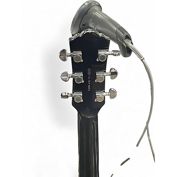 Used Yamaha SA500 Black Hollow Body Electric Guitar