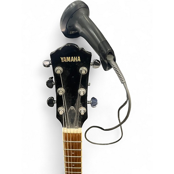 Used Yamaha SA500 Black Hollow Body Electric Guitar