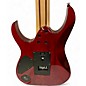 Used Ibanez RG920QMZ Premium 7 quilt red Solid Body Electric Guitar