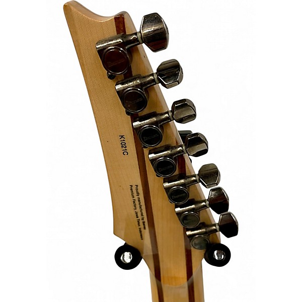 Used Ibanez RG920QMZ Premium 7 quilt red Solid Body Electric Guitar