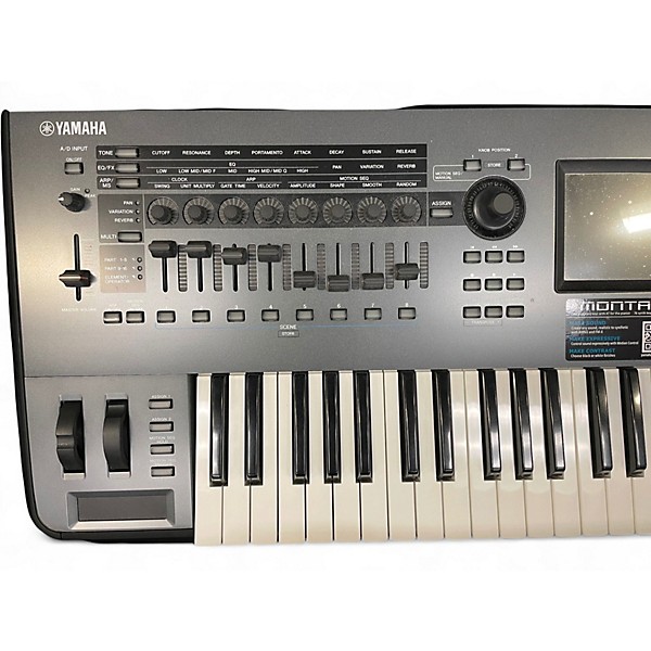 Used Yamaha Montage 61 Key Synthesizer