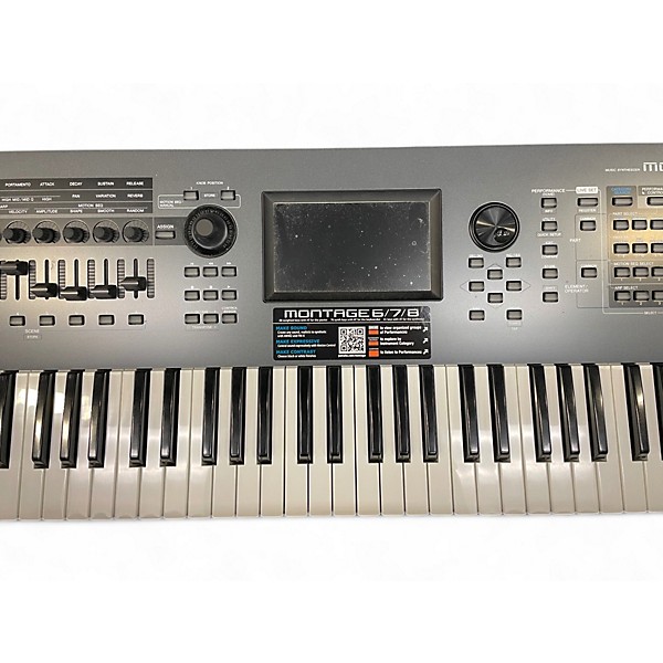 Used Yamaha Montage 61 Key Synthesizer