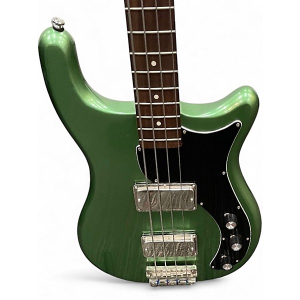 Used Epiphone Embassy Green Metallic Green Electric Bass Guitar
