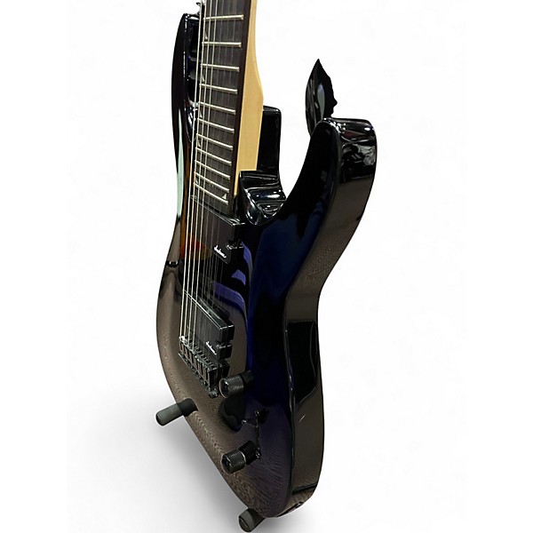 Used Jackson JS22-7 Dinky 7 String Black Solid Body Electric Guitar