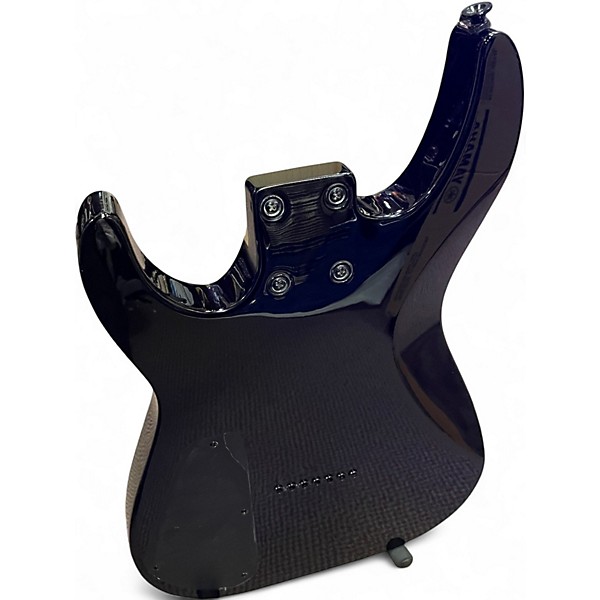 Used Jackson JS22-7 Dinky 7 String Black Solid Body Electric Guitar