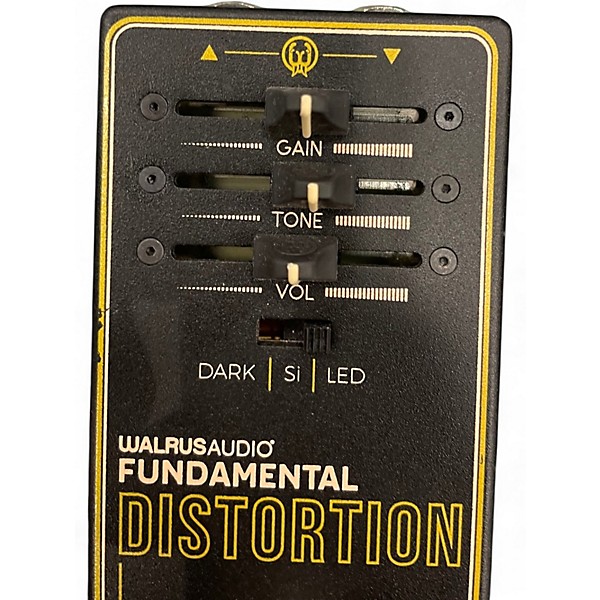 Used Walrus Audio FUNDAMENTAL DISTORTION Effect Pedal