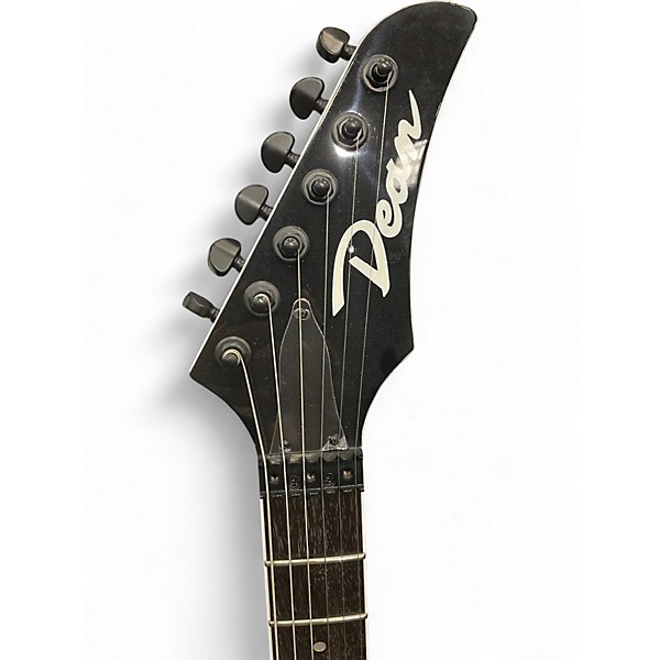 Used Dean mdx floyd rose Black satin Solid Body Electric Guitar