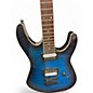 Used Dean mdx qm t3b Trans Blue Solid Body Electric Guitar