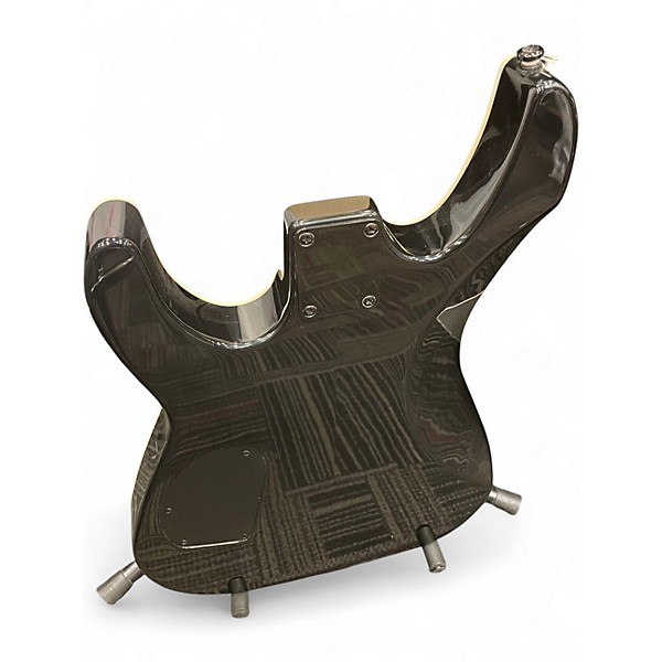 Used Dean mdx qm t3b Trans Blue Solid Body Electric Guitar