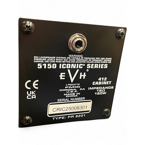 Used EVH 5150 Iconic Series 4x12 Guitar Cabinet