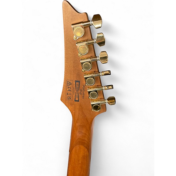 Used Ibanez rg421hp Trans Purple Solid Body Electric Guitar