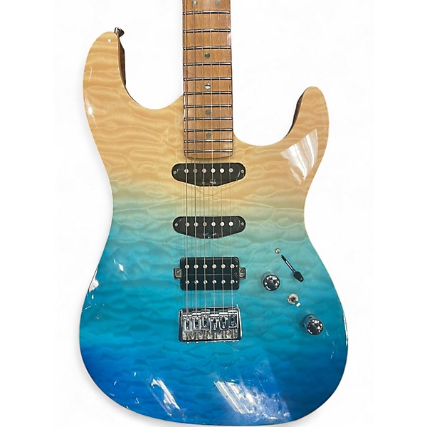 Used Jet Guitars JS1000 REVERSE OCEAN BURST Solid Body Electric Guitar