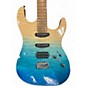 Used Jet Guitars JS1000 REVERSE OCEAN BURST Solid Body Electric Guitar