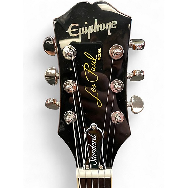 Used Epiphone Les Paul Standard Silver Mist Solid Body Electric Guitar