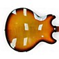 Used D'Angelico MINI DC 2 Tone Sunburst Hollow Body Electric Guitar
