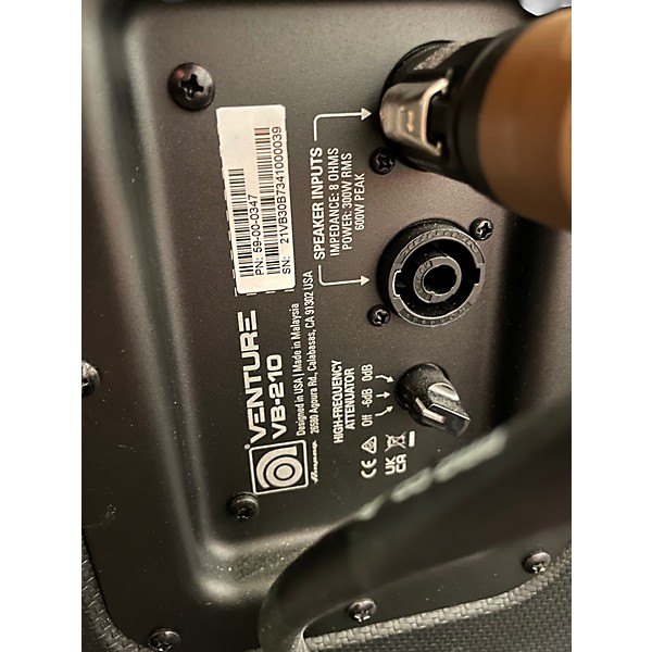 Used Ampeg VENTURE VB-210 Bass Cabinet