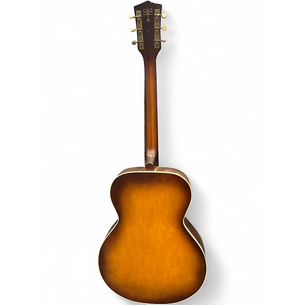 Vintage 1960s Old Kraftsman Archtop Natural Acoustic Guitar