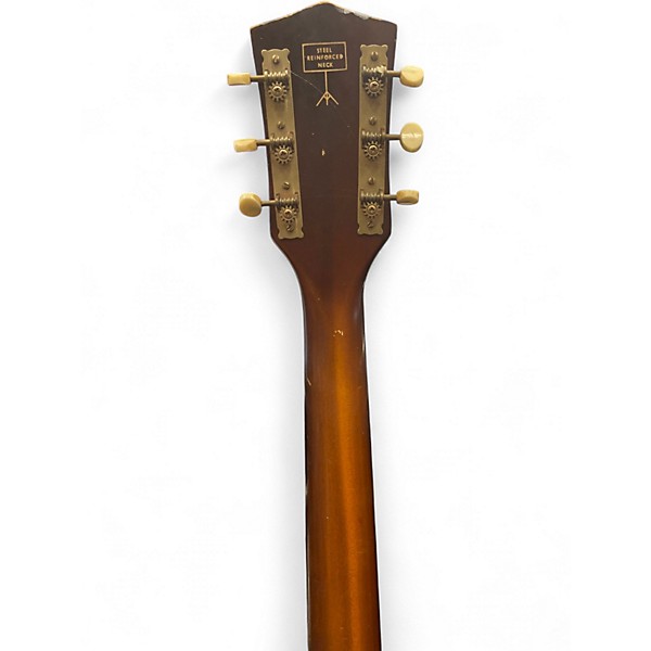 Vintage 1960s Old Kraftsman Archtop Natural Acoustic Guitar