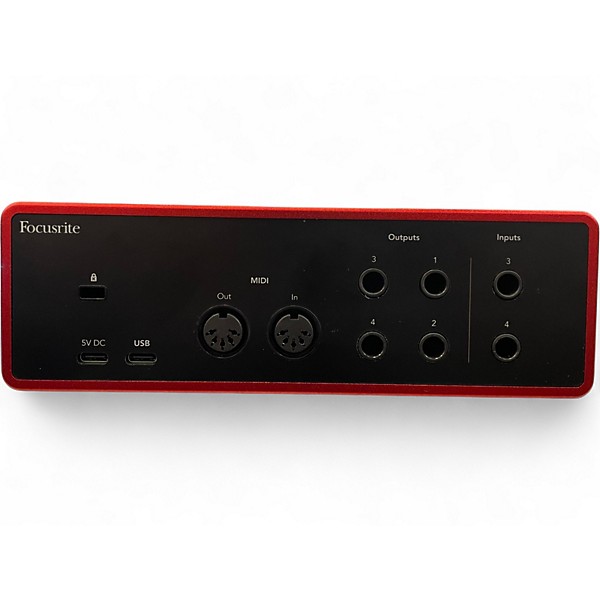 Used Focusrite Scarlett 4i4 Audio Interface