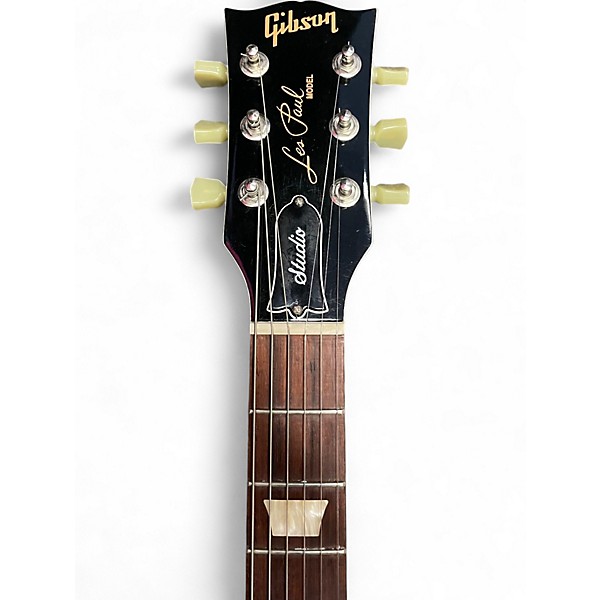 Used Gibson Les Paul Studio Alpine White Solid Body Electric Guitar