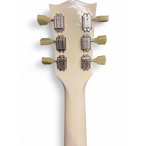 Used Gibson Les Paul Studio Alpine White Solid Body Electric Guitar