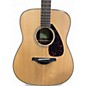 Used Yamaha FG830 Natural Acoustic Guitar