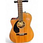 Used Fender CC60SCE LH Natural Acoustic Electric Guitar