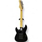 Used Hondo II Black Solid Body Electric Guitar