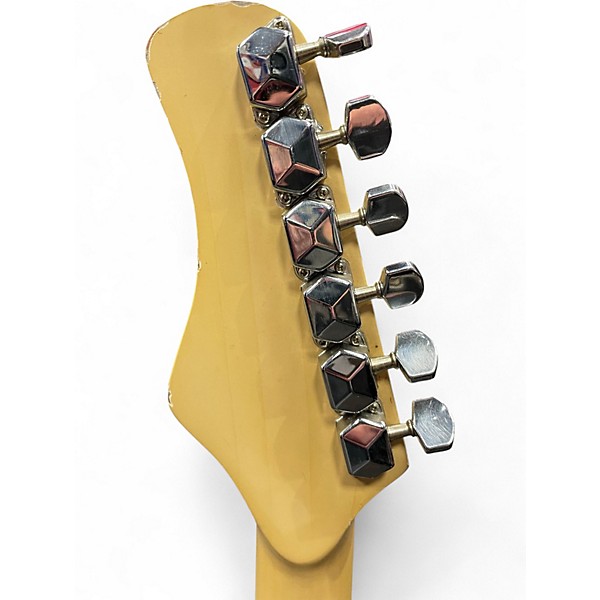 Used Hondo II Black Solid Body Electric Guitar