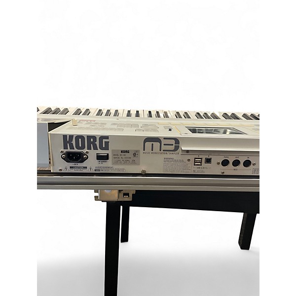 Used KORG M3 88 Key Keyboard Workstation