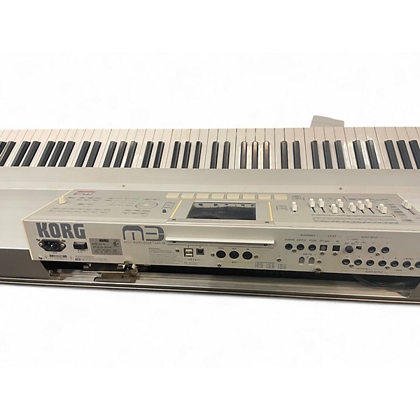 Used KORG M3 88 Key Keyboard Workstation