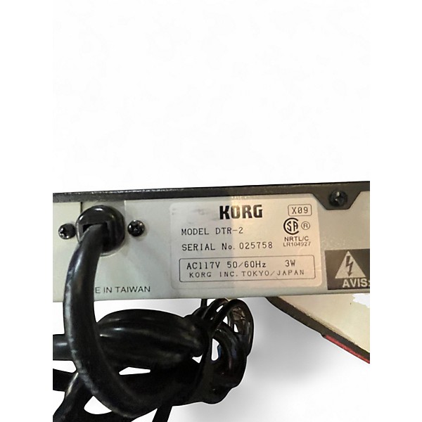 Used KORG DTR2 Tuner