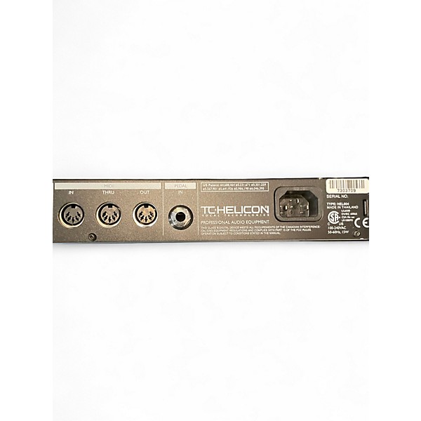 Used TC Helicon QUINTET Vocal Processor