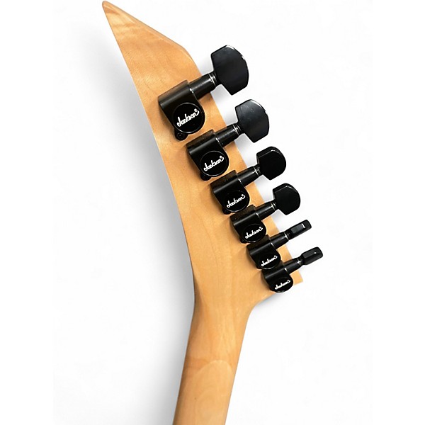 Used Jackson JS32 Dinky Trans Black Solid Body Electric Guitar