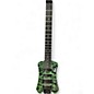 Used Blake headless green crackle Solid Body Electric Guitar