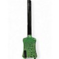 Used Blake headless green crackle Solid Body Electric Guitar