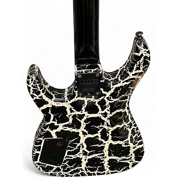 Used Hohner st scorpion white crackle Solid Body Electric Guitar