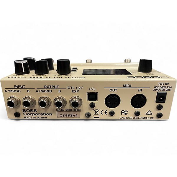 Used BOSS DD500 Digital Delay Effect Pedal