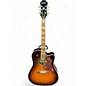 Used Epiphone HUMMING EC STUDIO 2 Color Sunburst Acoustic Electric Guitar thumbnail