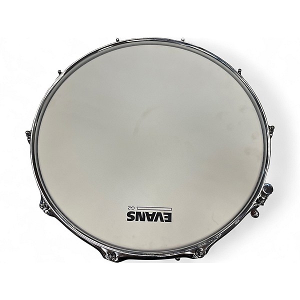 Used SJC Drums 6.5X14 XXV ROSE SPARKLE Drum